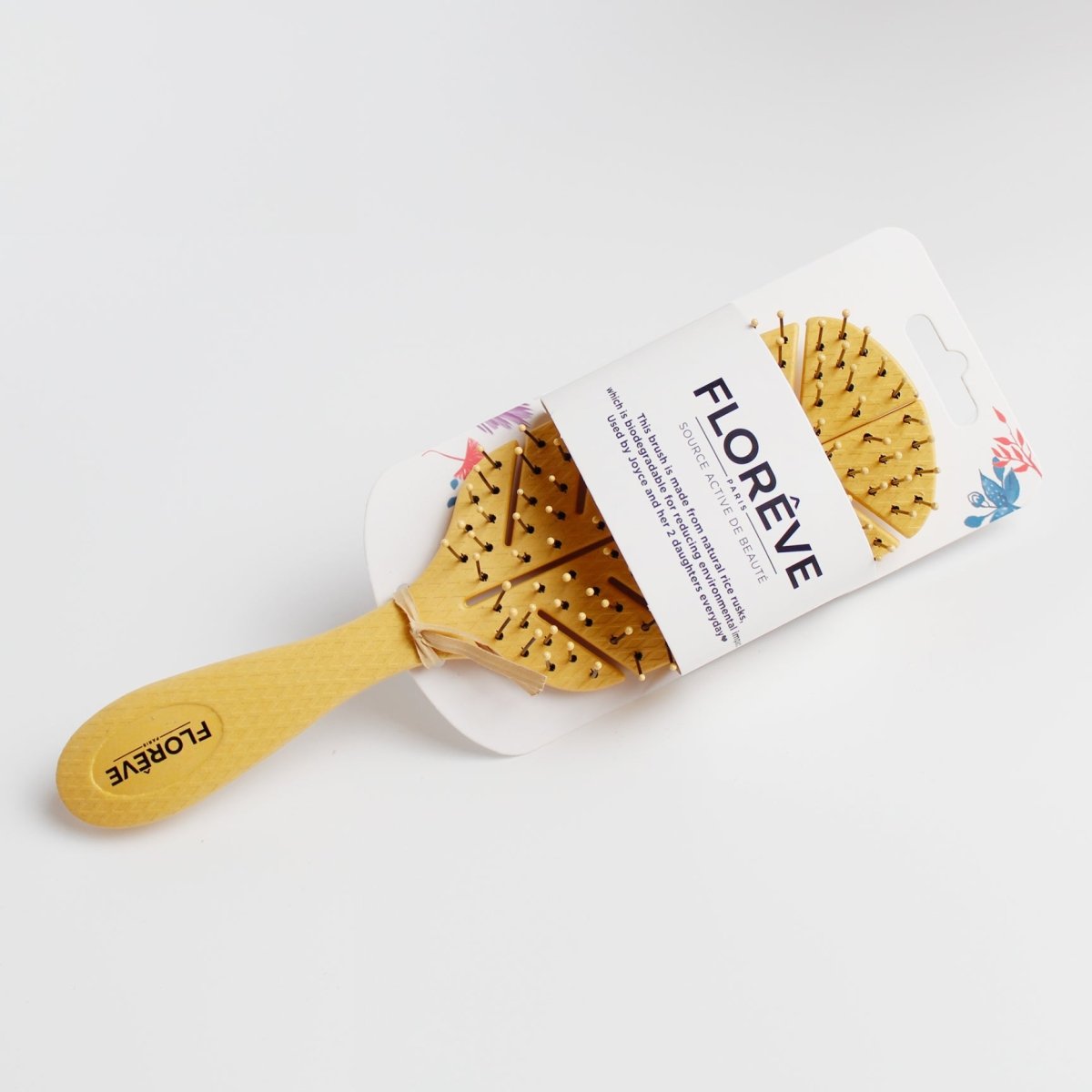 Brosse en fibres naturelles