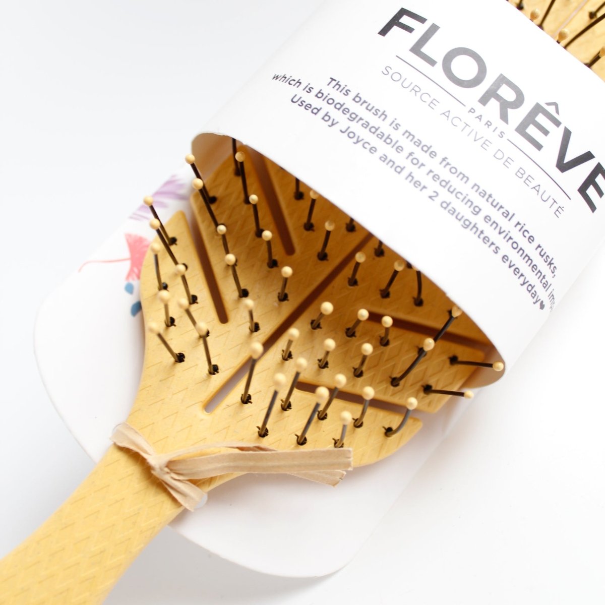 Brosse en fibres naturelles
