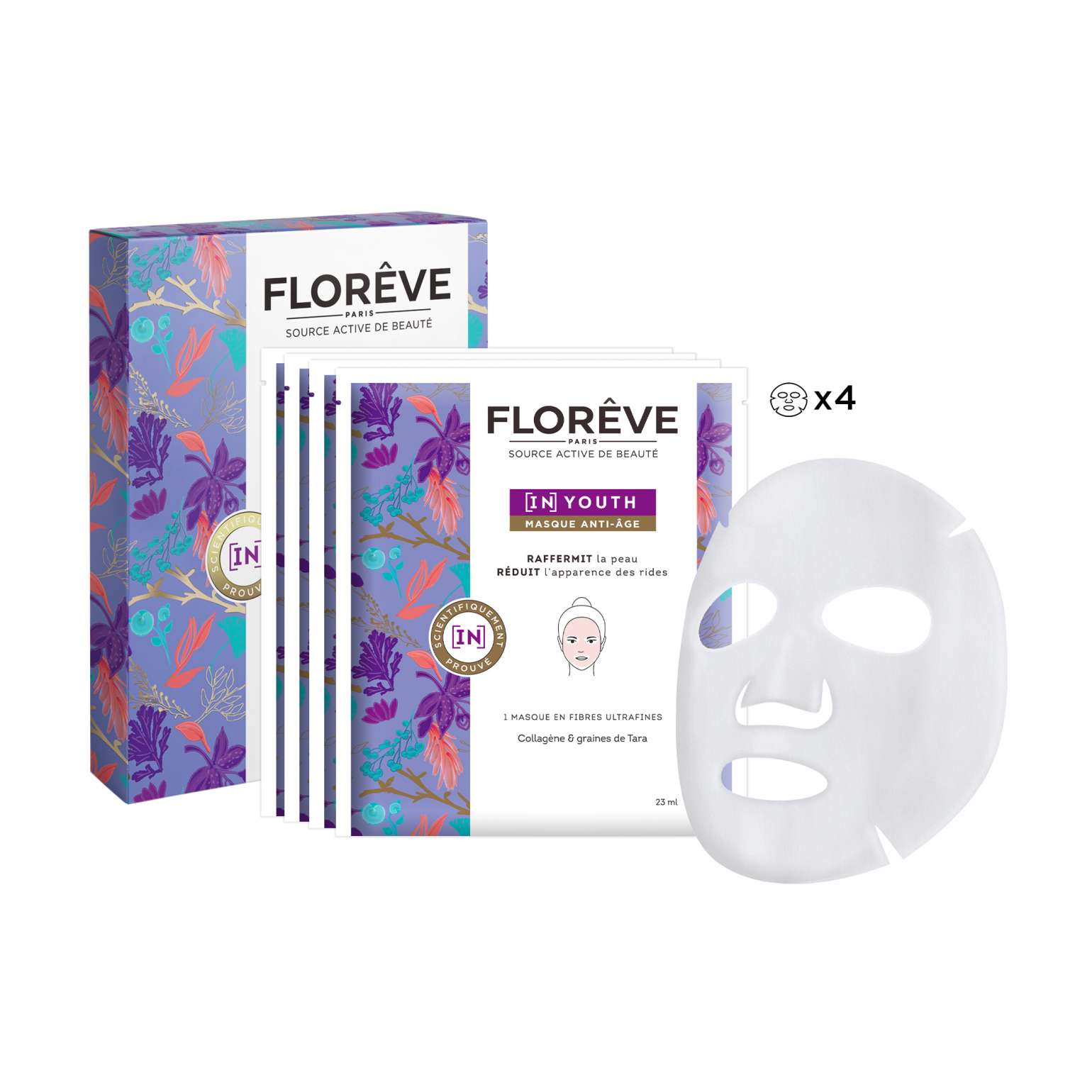 4 [IN] YOUTH Anti-Aging Masks 
